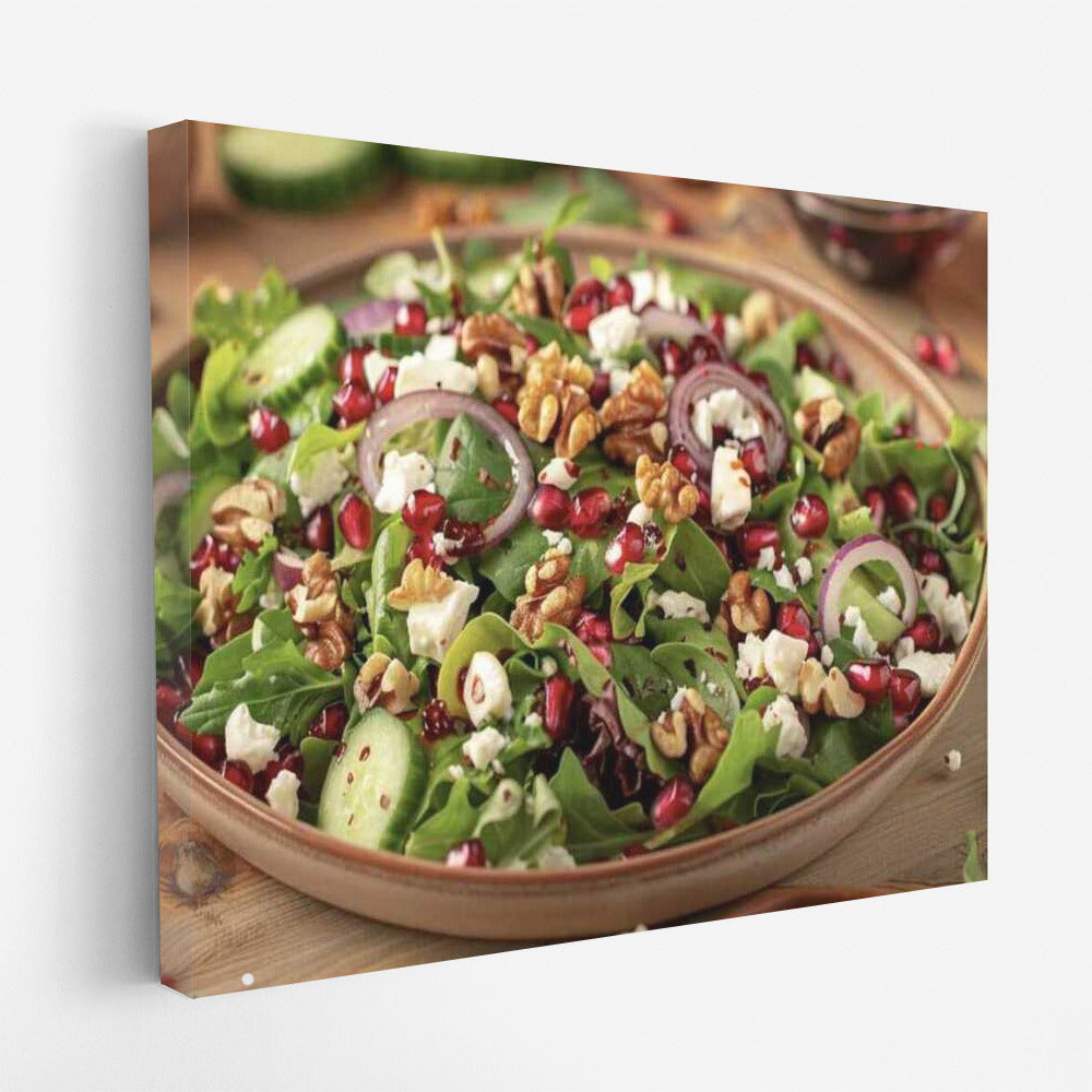 Pomegranate Blast: Fruit Salad in Vibrant Colors