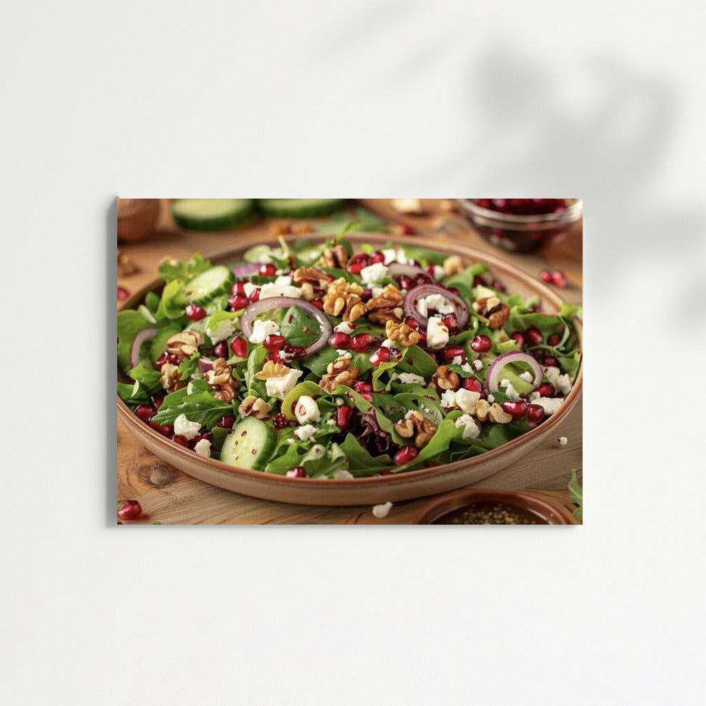 Pomegranate Blast: Fruit Salad in Vibrant Colors