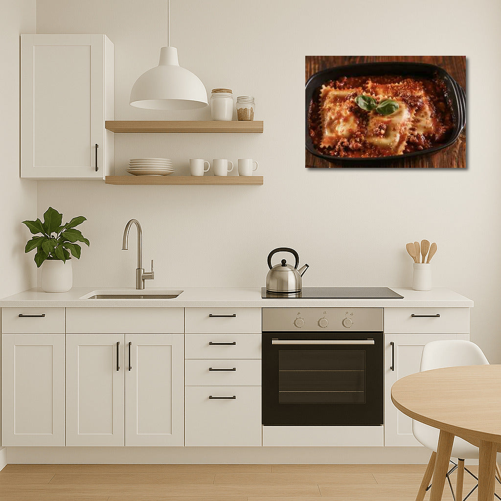 Ravioli in Tomato Sauce: A Tasty Decoration for the Kitchen