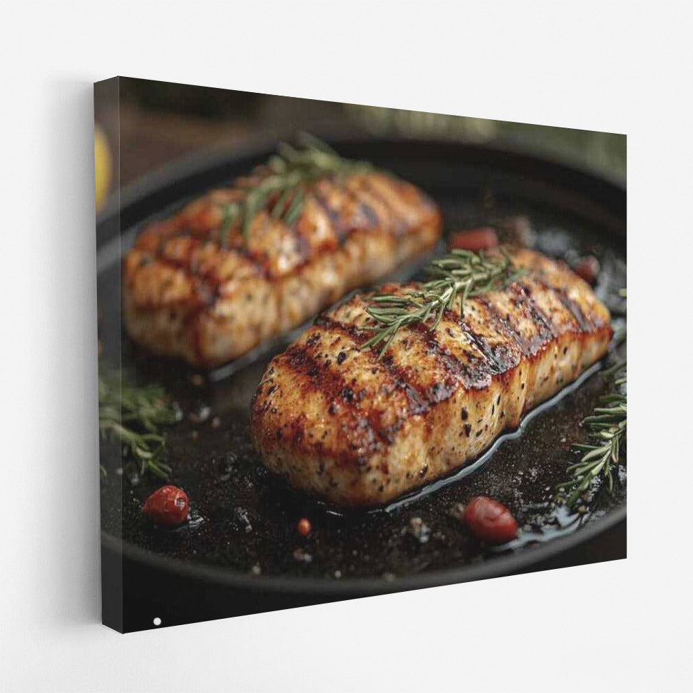 Grilled Steaks: Delicious Decor for Gourmets