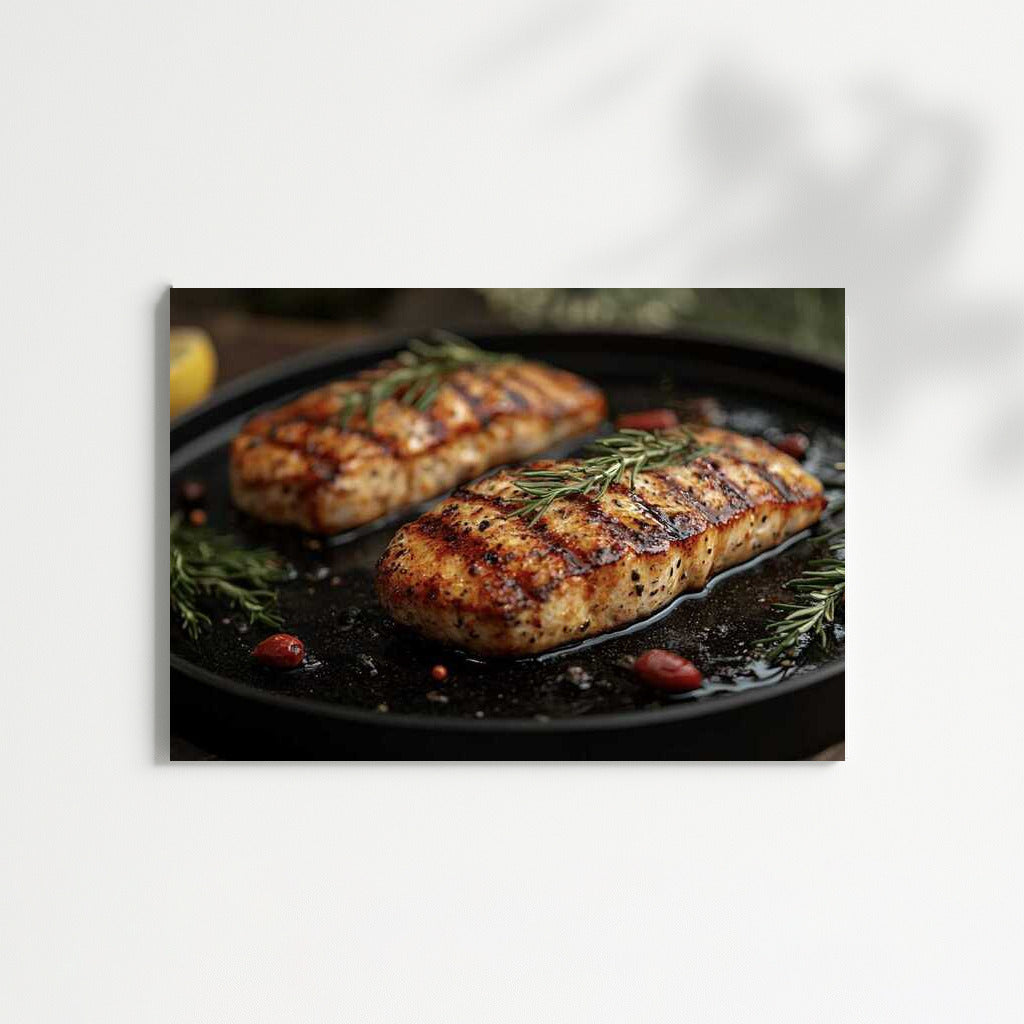Grilled Steaks: Delicious Decor for Gourmets