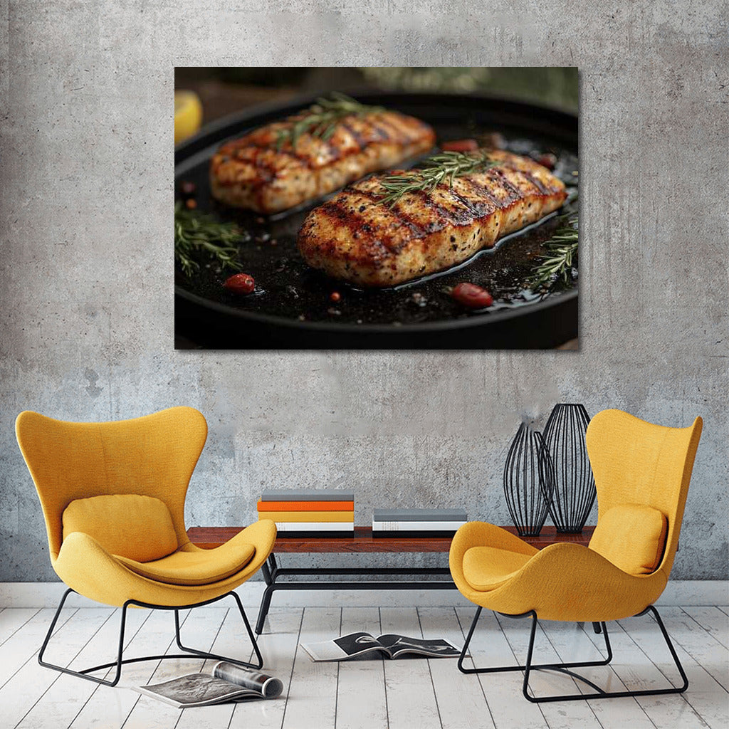 Grilled Steaks: Delicious Decor for Gourmets