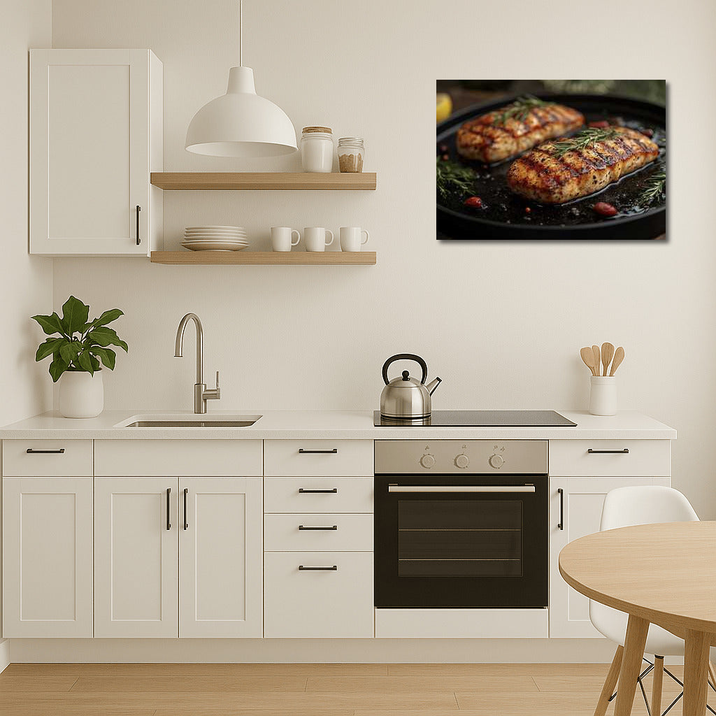 Grilled Steaks: Delicious Decor for Gourmets