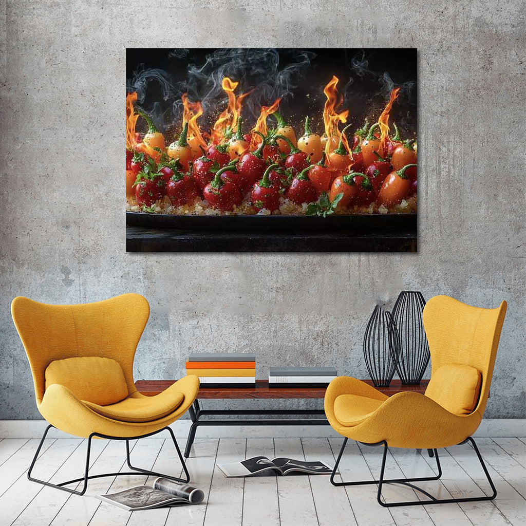 Fire Peppers: Spicy Energy for Your Interior