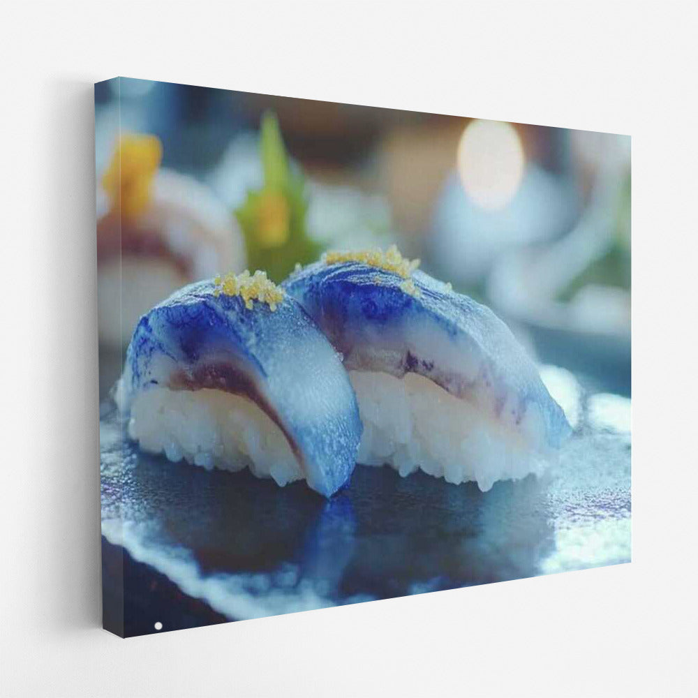 Watercolor Sushi Symphony for Gourmets