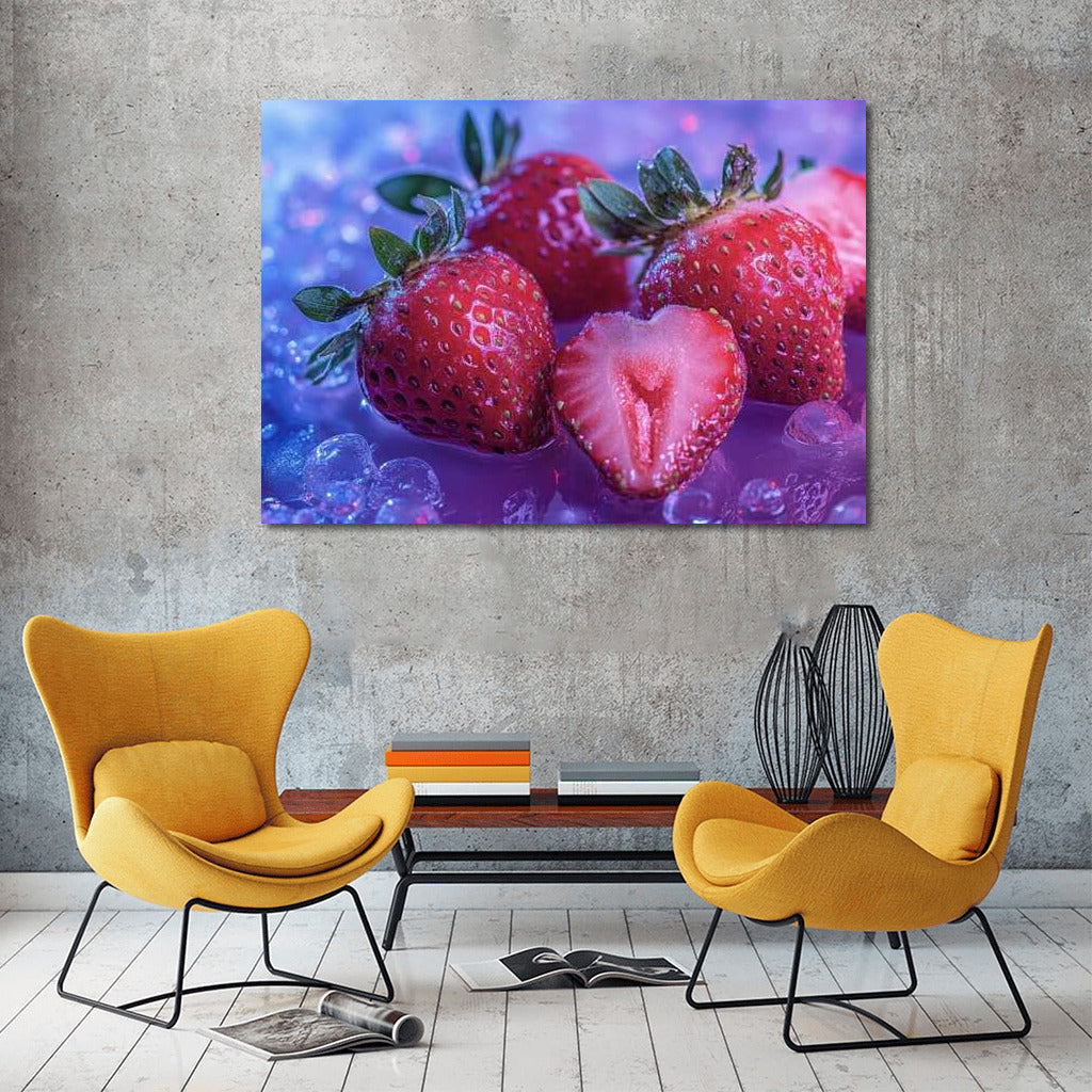 Sweet Freshness: Bright Strawberry for Interior