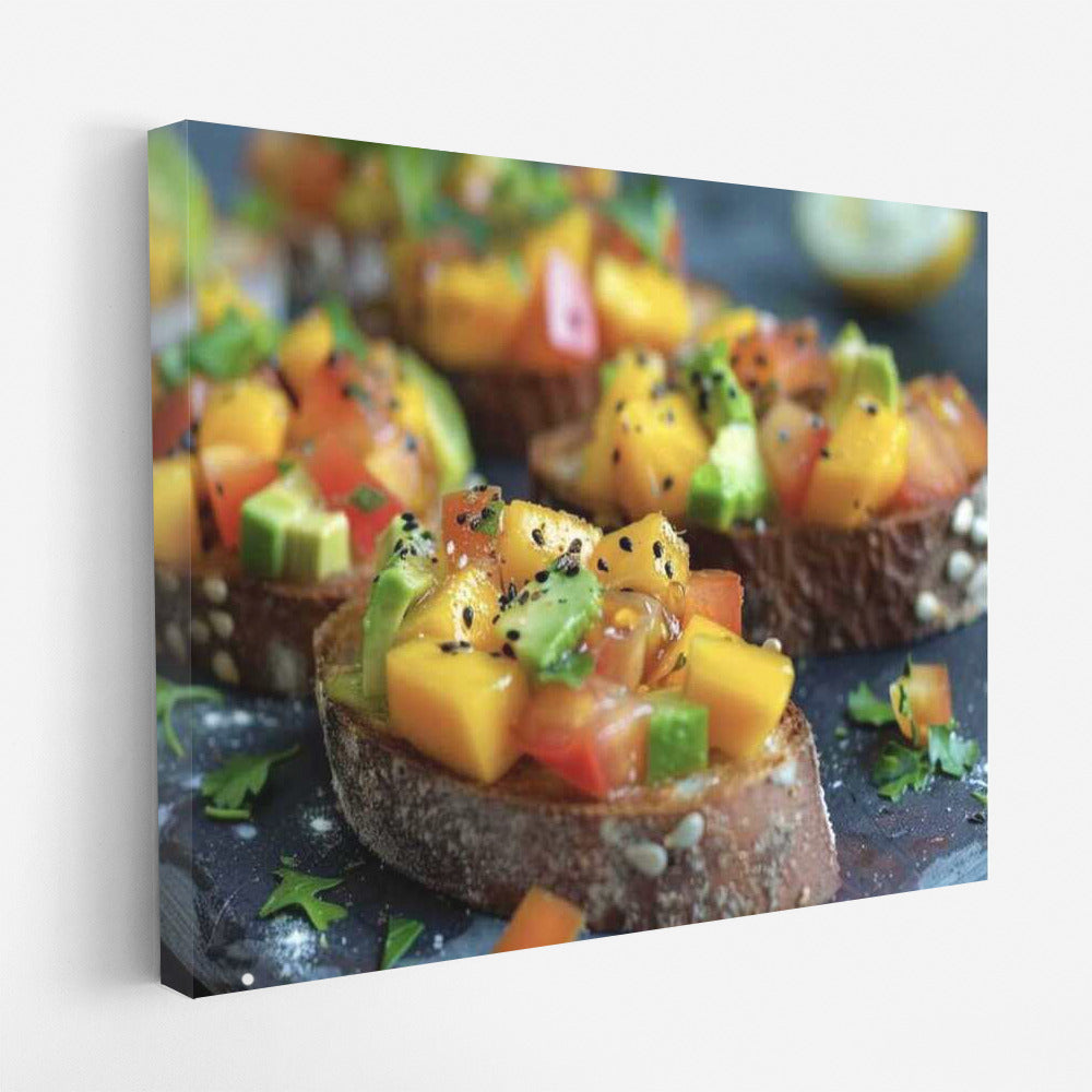 Avocado Mango Toast: A Gourmet Symphony of Flavors