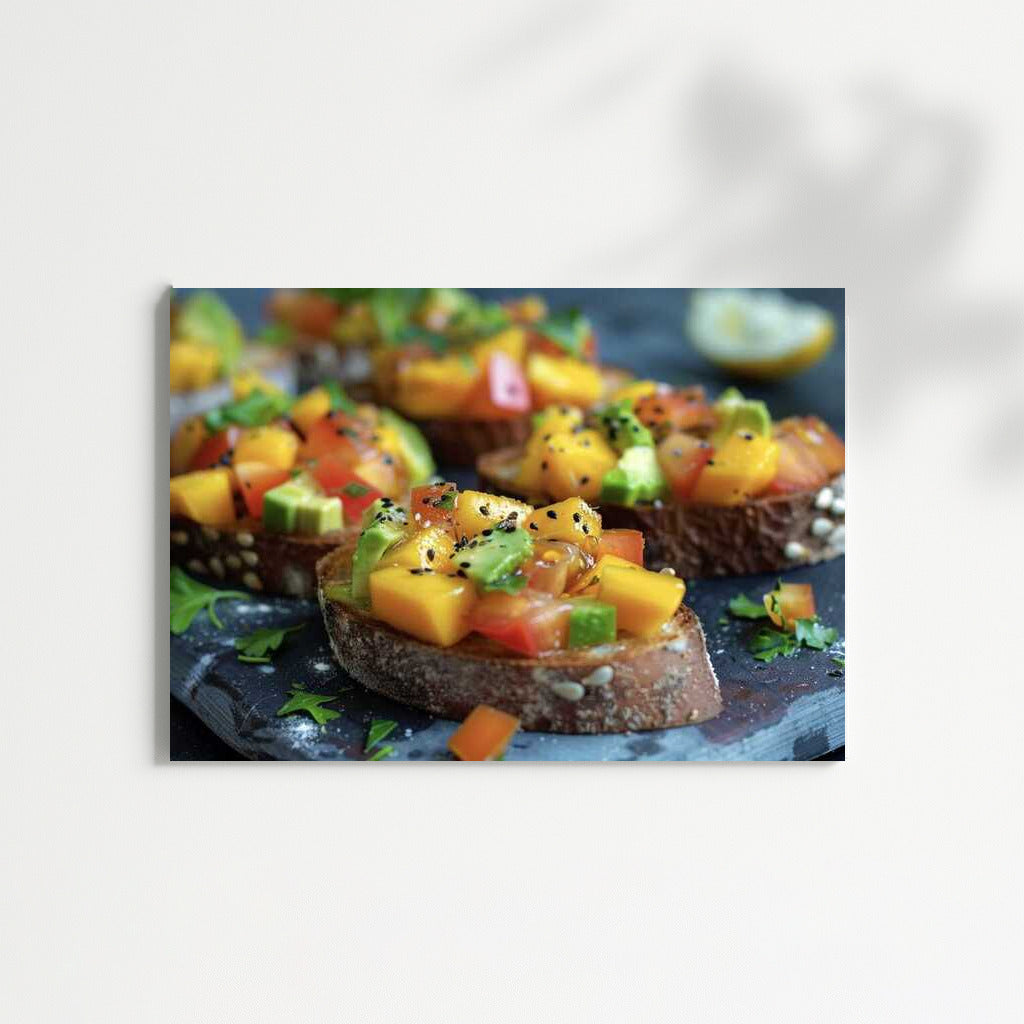 Avocado Mango Toast: A Gourmet Symphony of Flavors