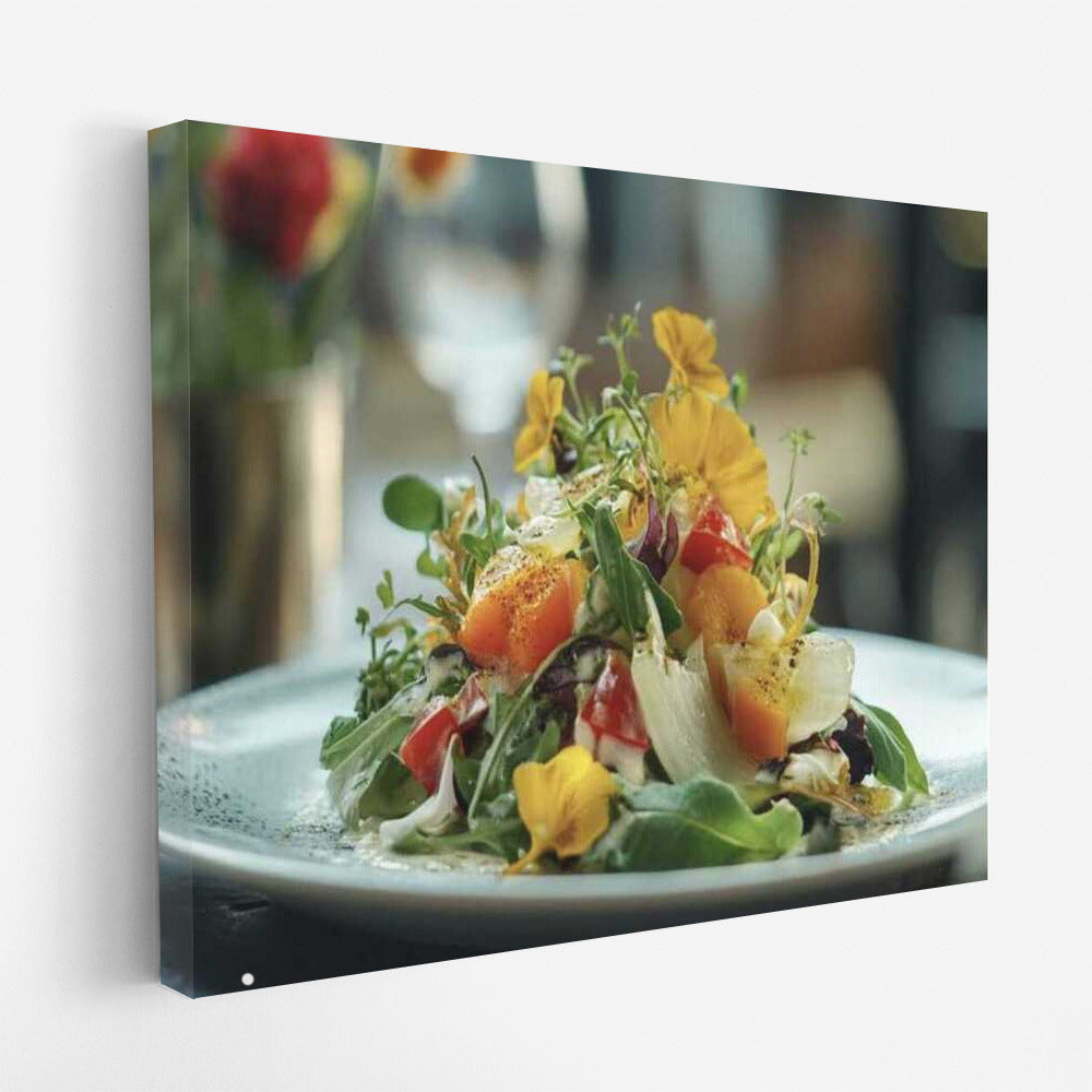 Fresh Vegetable Salad: Explosion of Taste on Your Wall