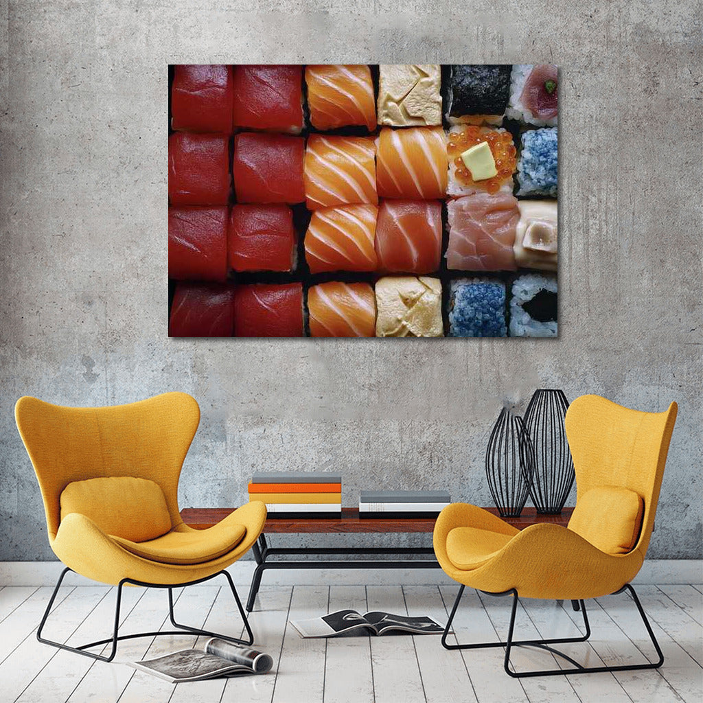 Vibrant Sushi Inspiration: Delicious Decor for Foodies