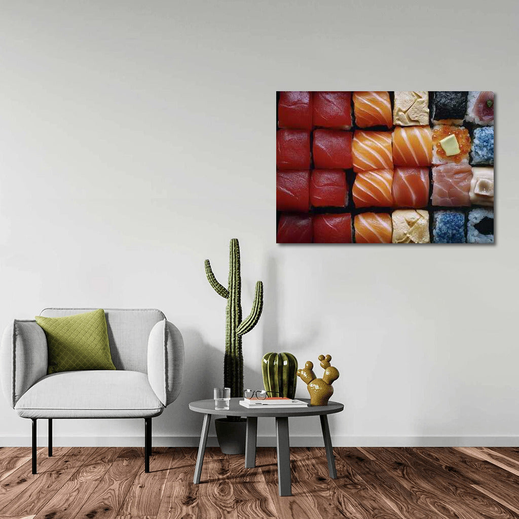 Vibrant Sushi Inspiration: Delicious Decor for Foodies