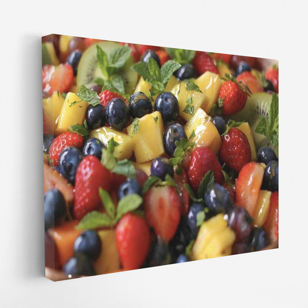 Bright Fruit Salad: Explosion of Juicy Colors