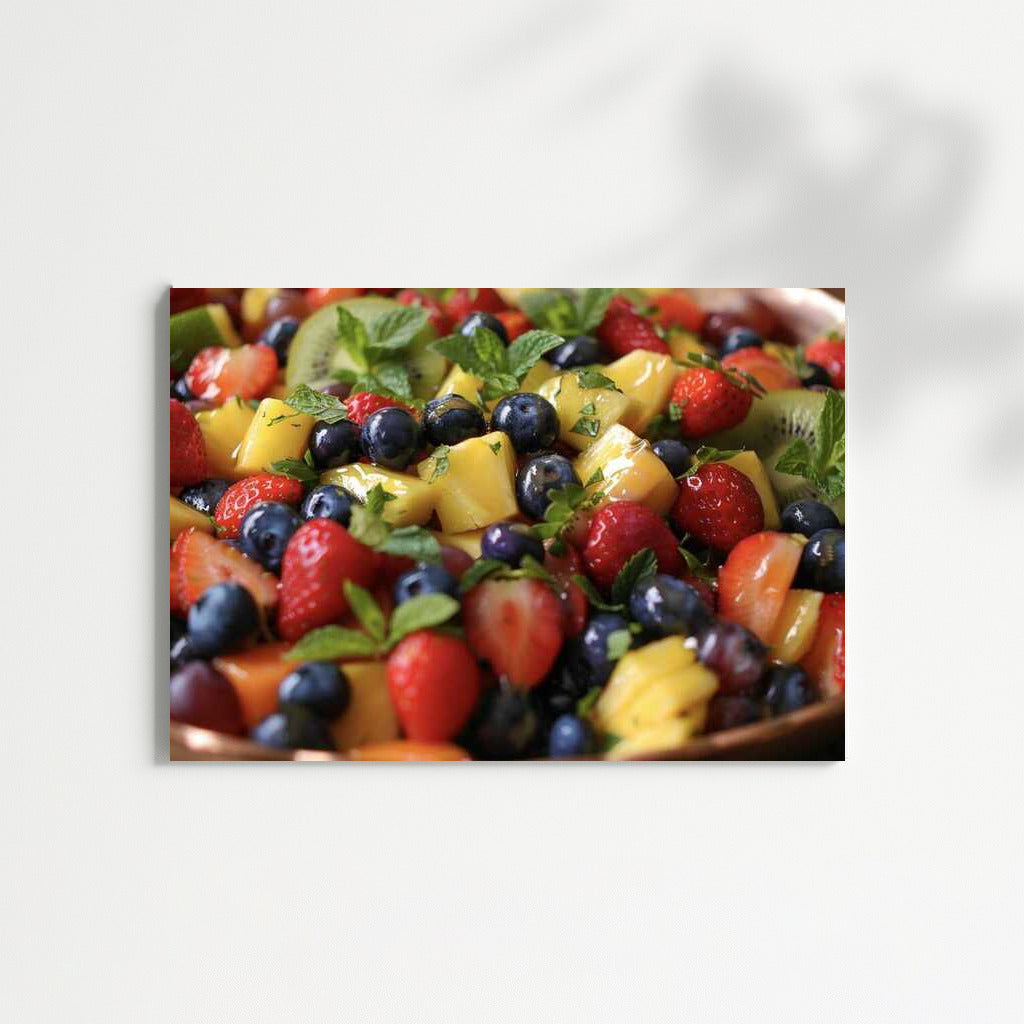 Bright Fruit Salad: Explosion of Juicy Colors