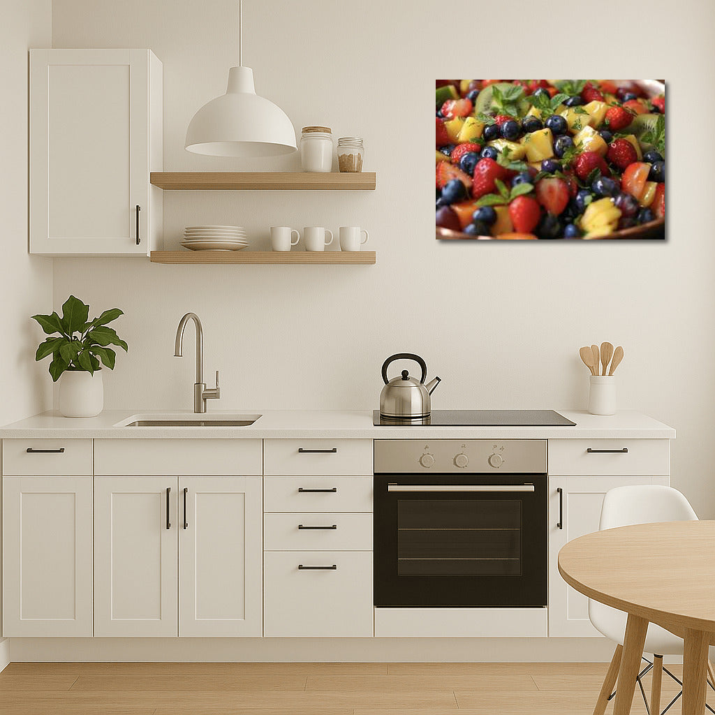 Bright Fruit Salad: Explosion of Juicy Colors