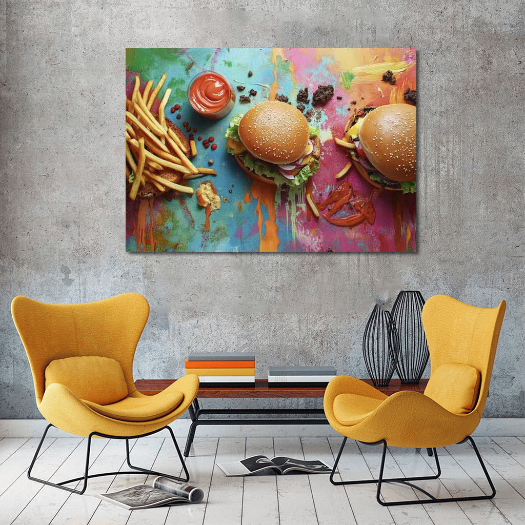 Gourmet Symphony: Burgers and Fries