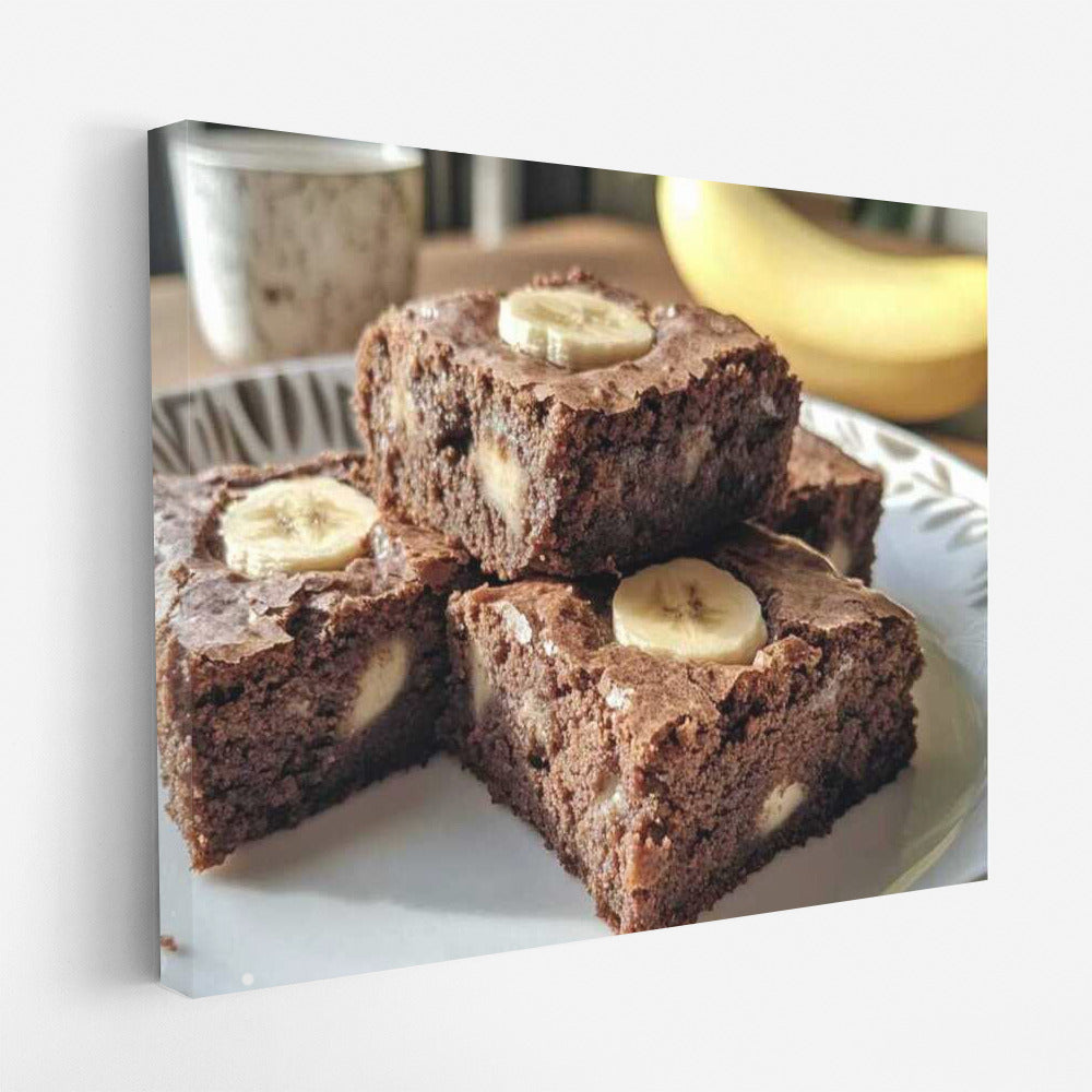 Banana Brownies: Chocolate Delight with Fruity Freshness