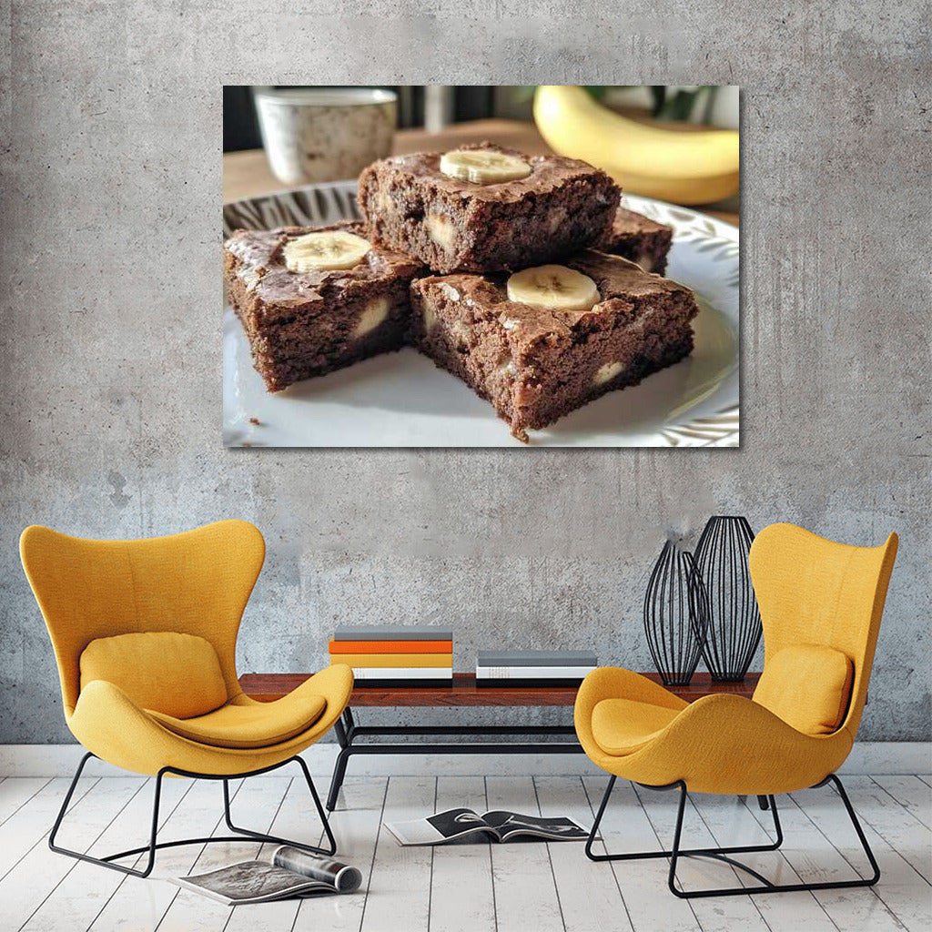 Banana Brownies: Chocolate Delight with Fruity Freshness