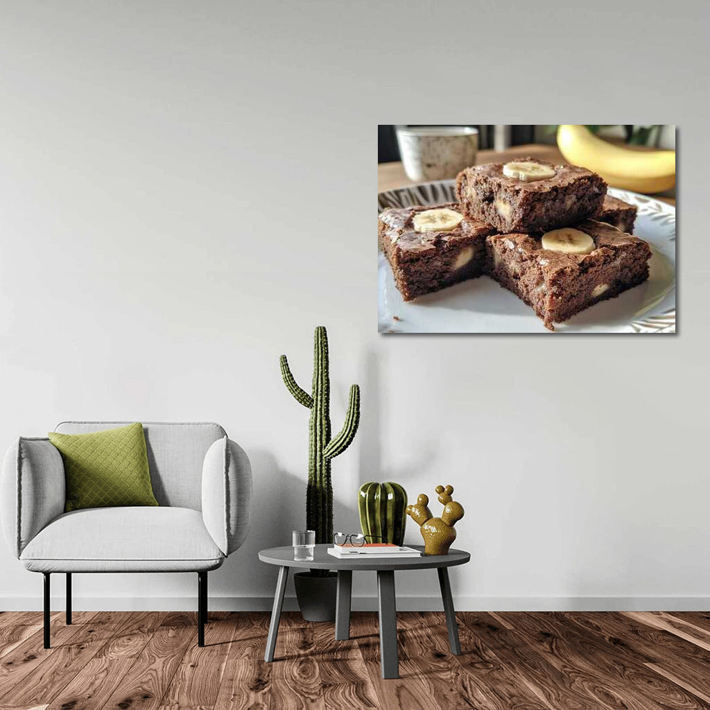 Banana Brownies: Chocolate Delight with Fruity Freshness