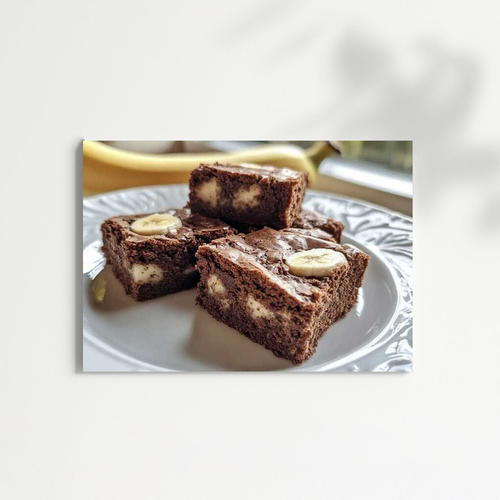 Banana Brownie Fusion: Sweet Temptation