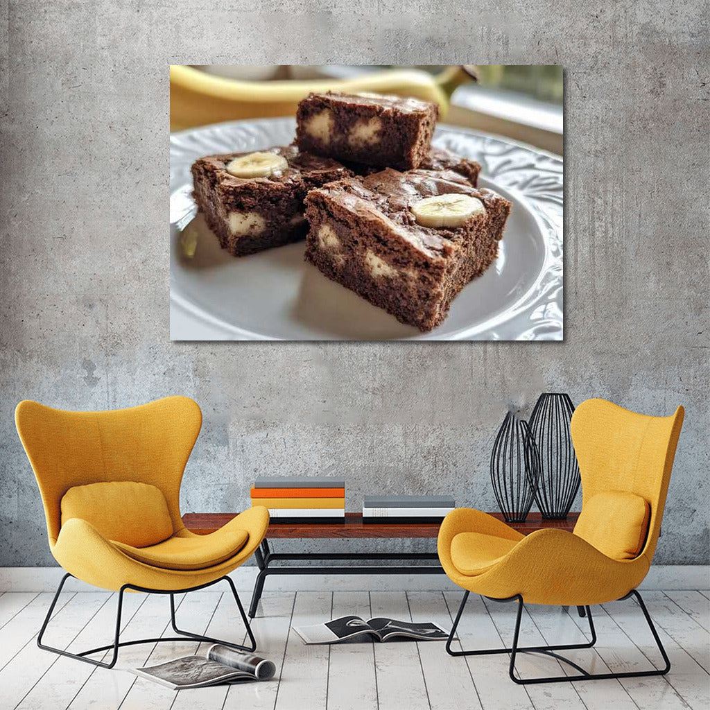 Banana Brownie Fusion: Sweet Temptation