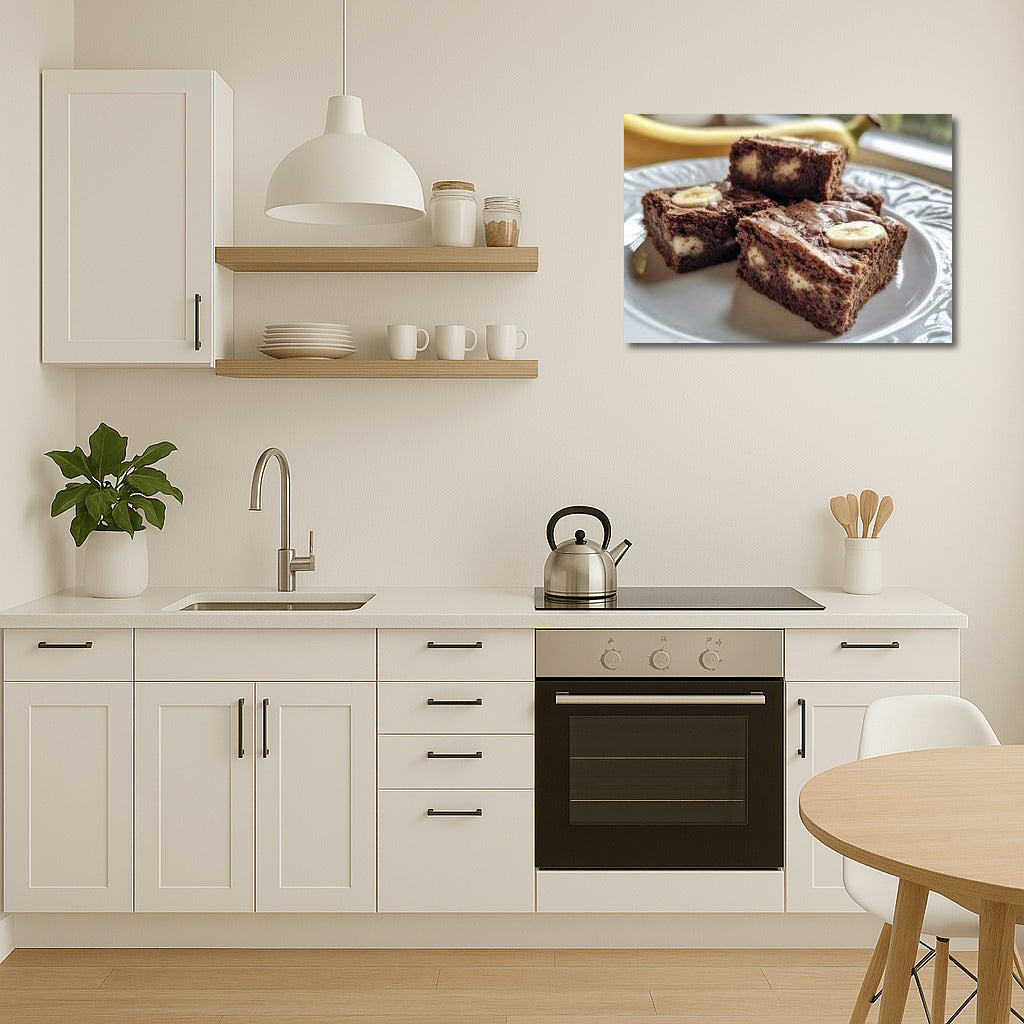 Banana Brownie Fusion: Sweet Temptation