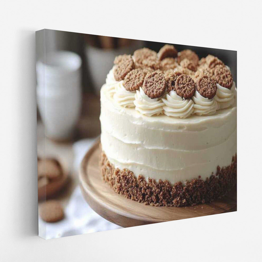 Cream Cookies: Sweet Temptation for Your Walls