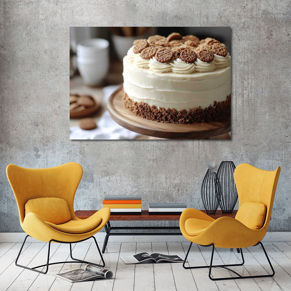 Cream Cookies: Sweet Temptation for Your Walls