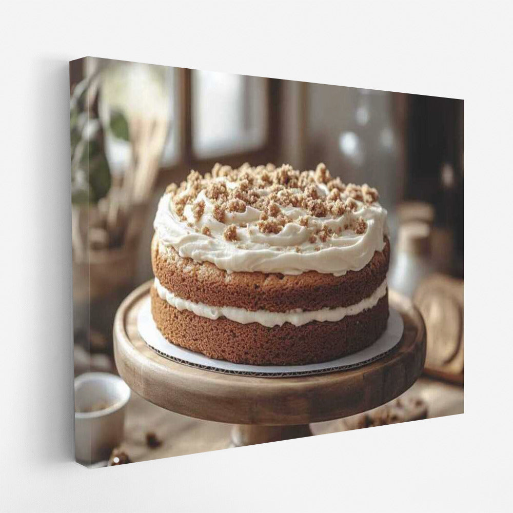 Chocolate Temptation: Vanilla Cake with Berries
