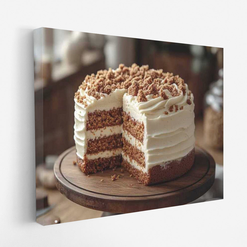Carrot Cake with Cream: Delicious Interior Inspiration