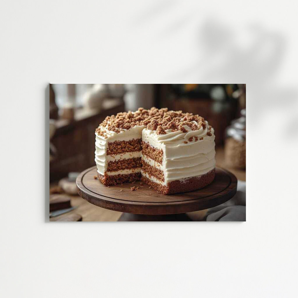 Carrot Cake with Cream: Delicious Interior Inspiration