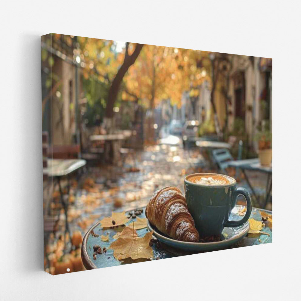 Coffee Morning with the Warmth of a Croissant