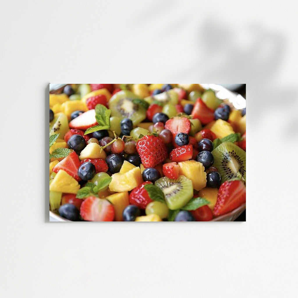 Floral Whirlwind: Juicy Fruit Salad for Interior