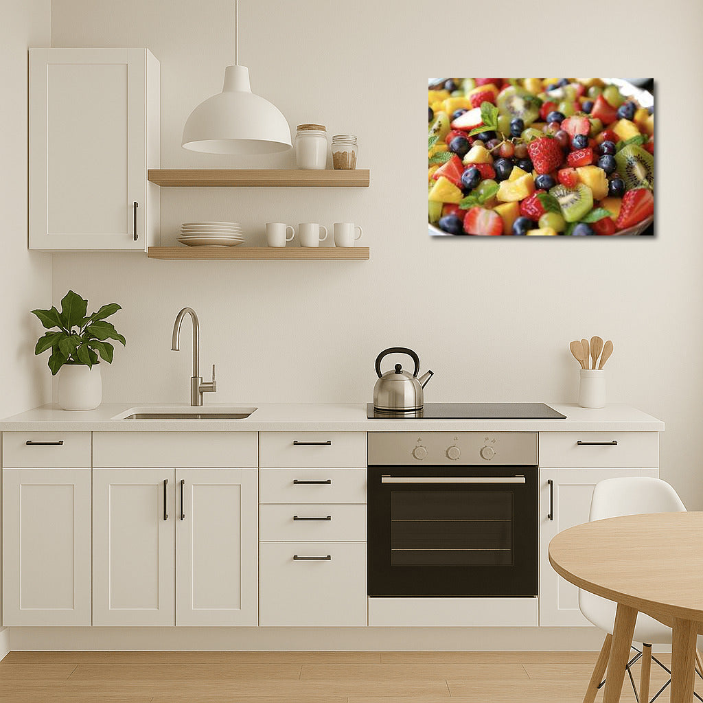 Floral Whirlwind: Juicy Fruit Salad for Interior