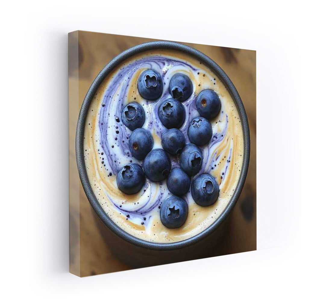 Blueberry Latte: Morning Delight
