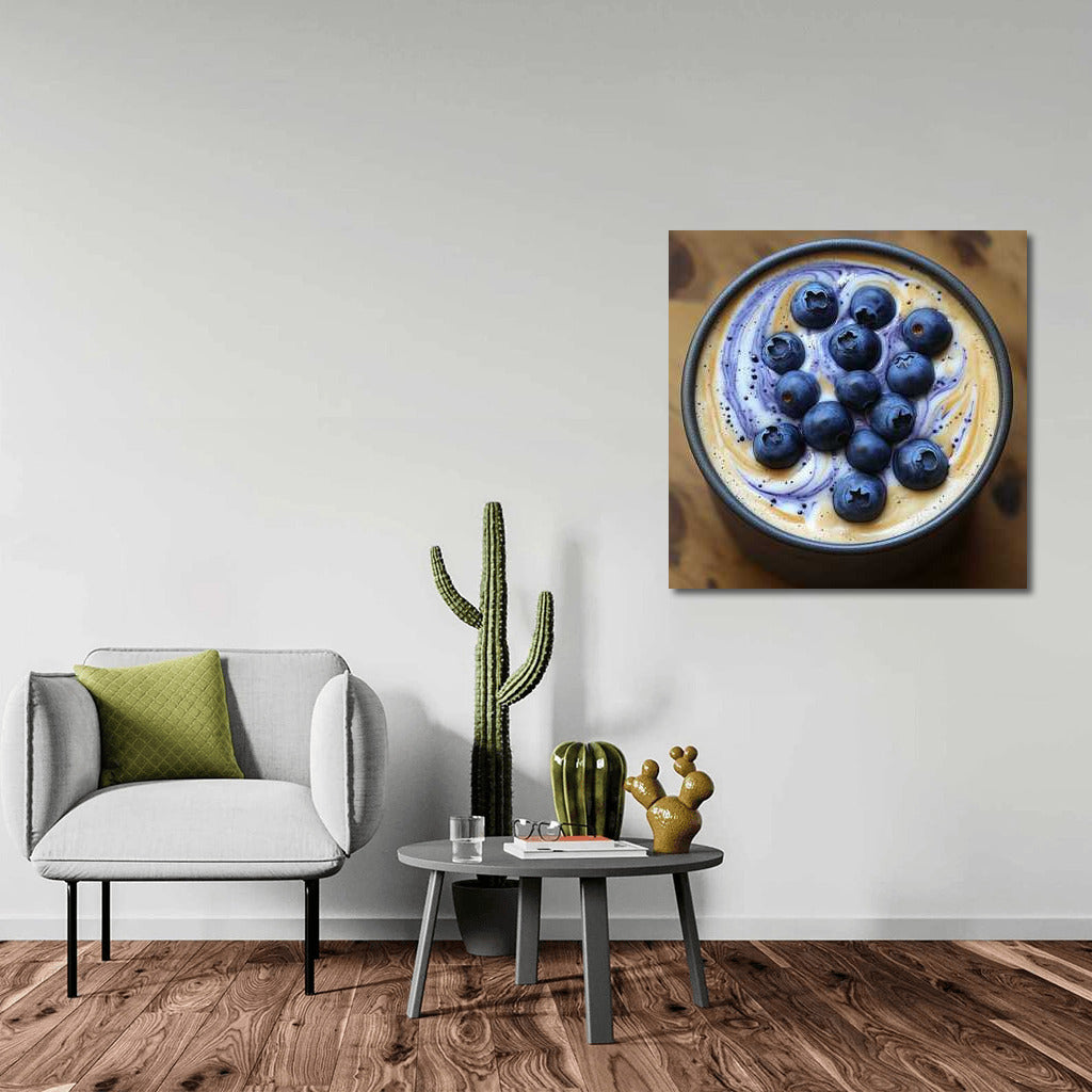 Blueberry Latte: Morning Delight