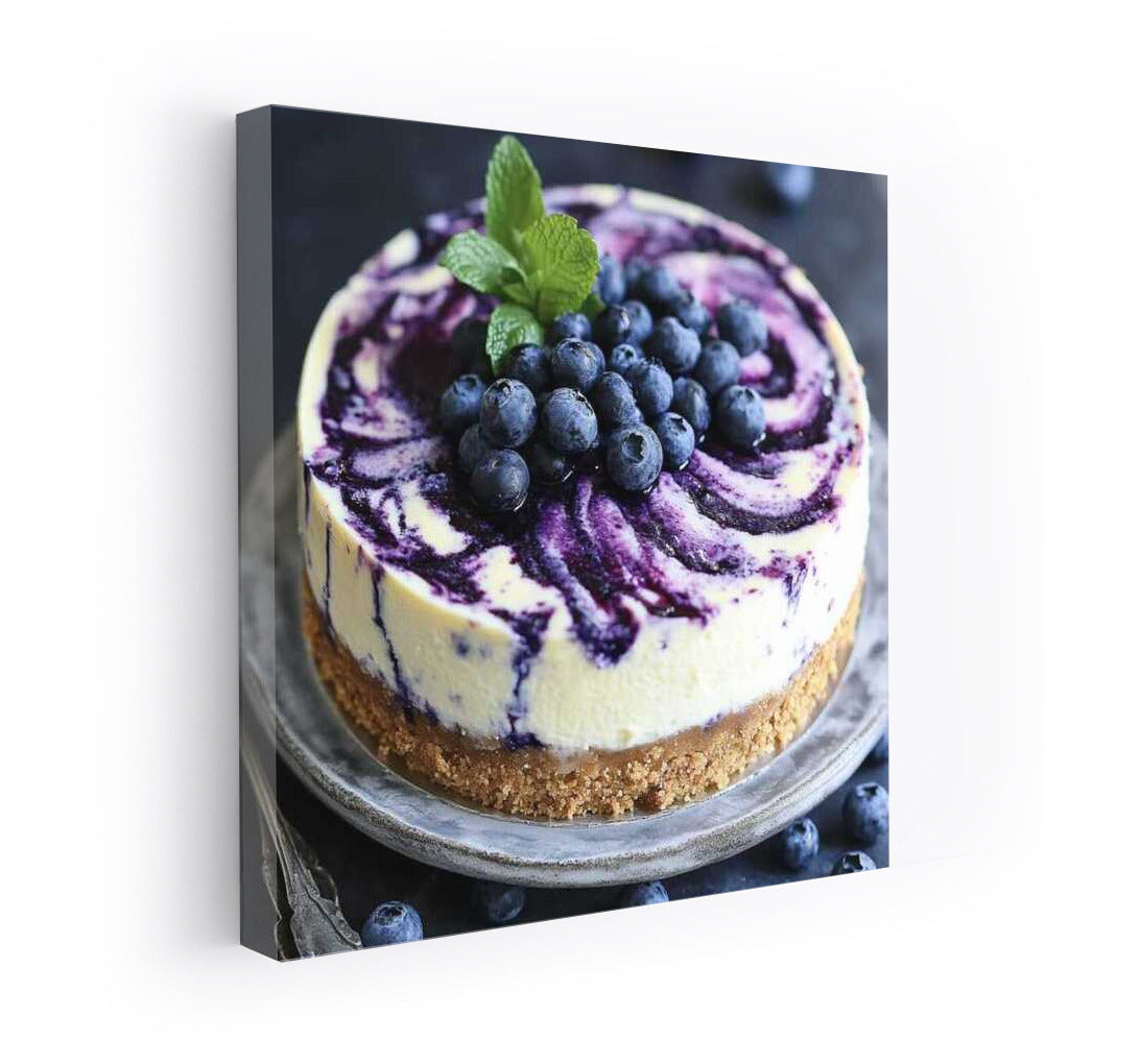 Sweet Accent: Gourmet Blueberry Cheesecake