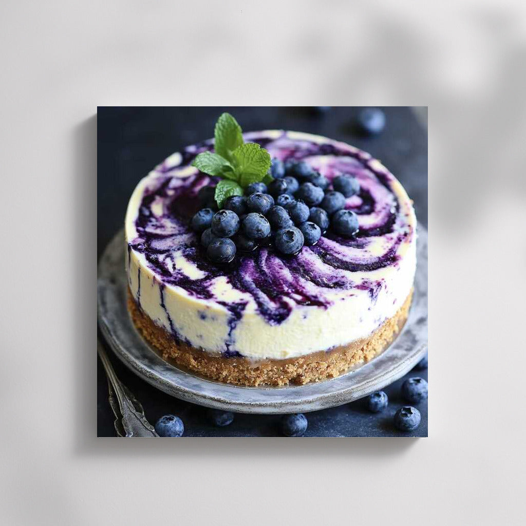 Sweet Accent: Gourmet Blueberry Cheesecake