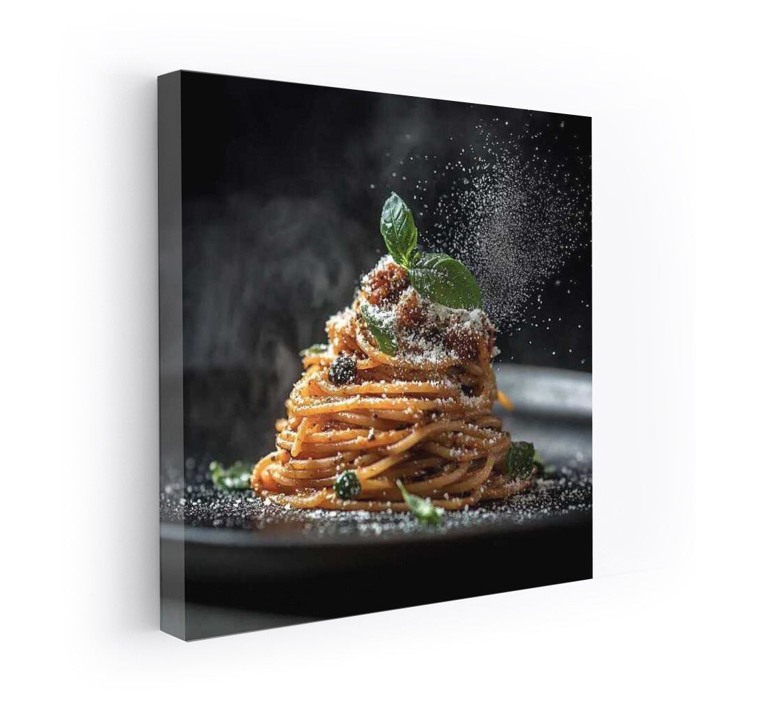 Italian Symphony: Spaghetti Carbonara on Your Wall