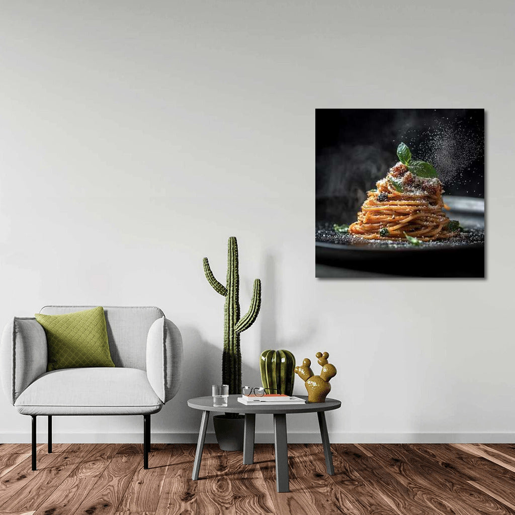 Italian Symphony: Spaghetti Carbonara on Your Wall