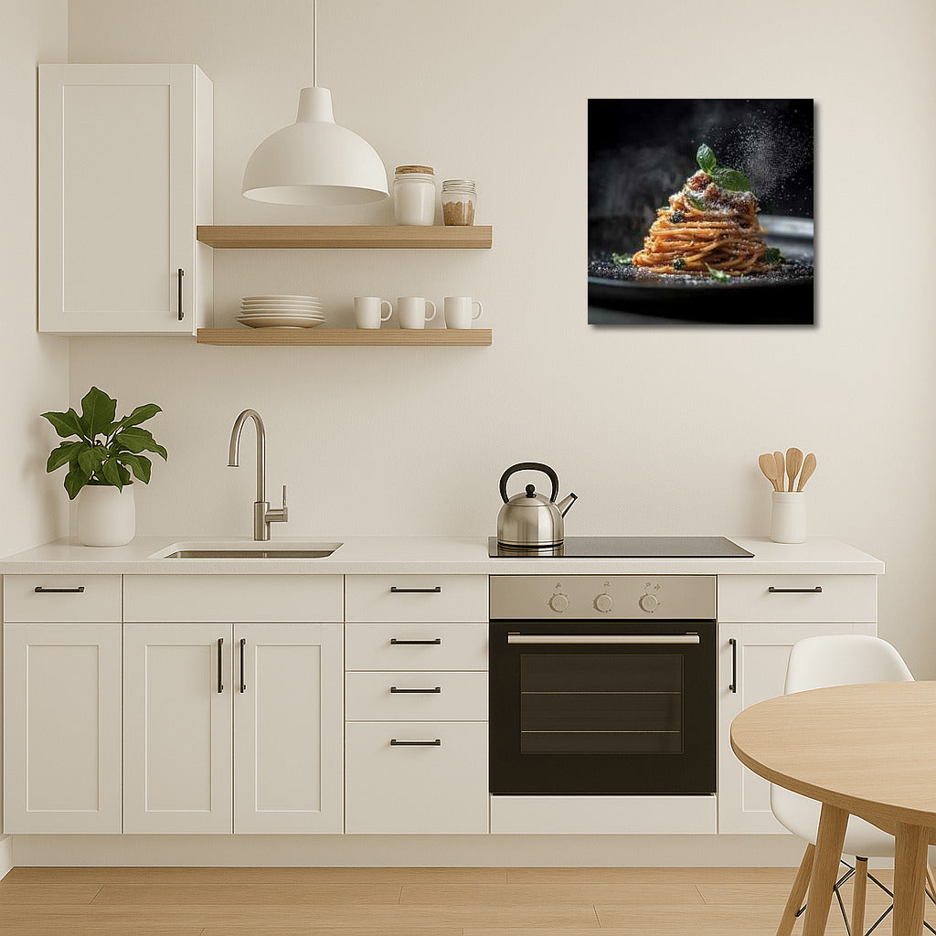 Italian Symphony: Spaghetti Carbonara on Your Wall