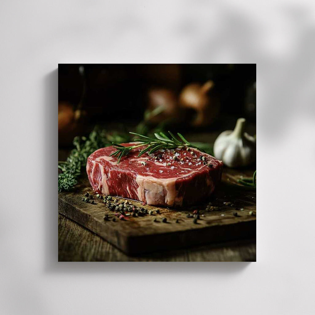 Gourmet Steak: Taste and Aesthetics on Your Wall