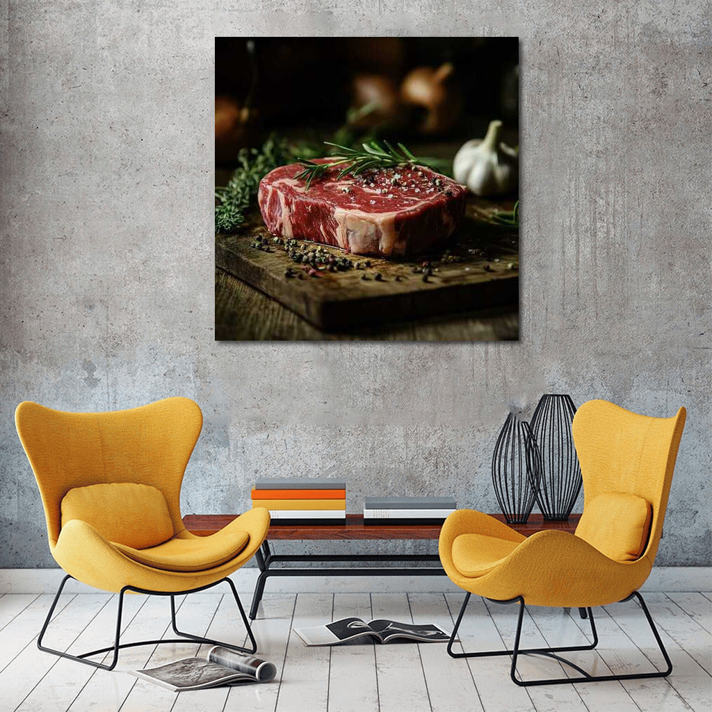 Gourmet Steak: Taste and Aesthetics on Your Wall