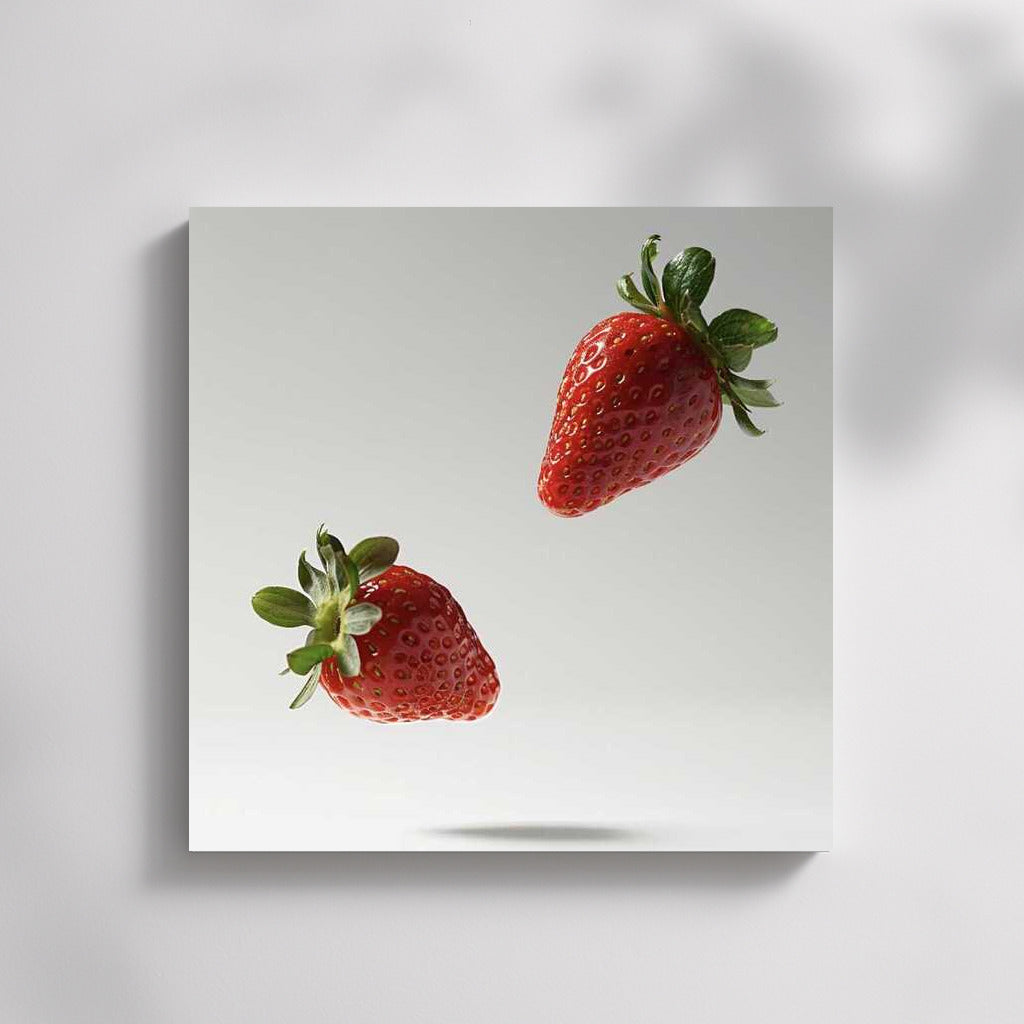 Dance of Fresh Strawberries: Berry Charm for the Interior