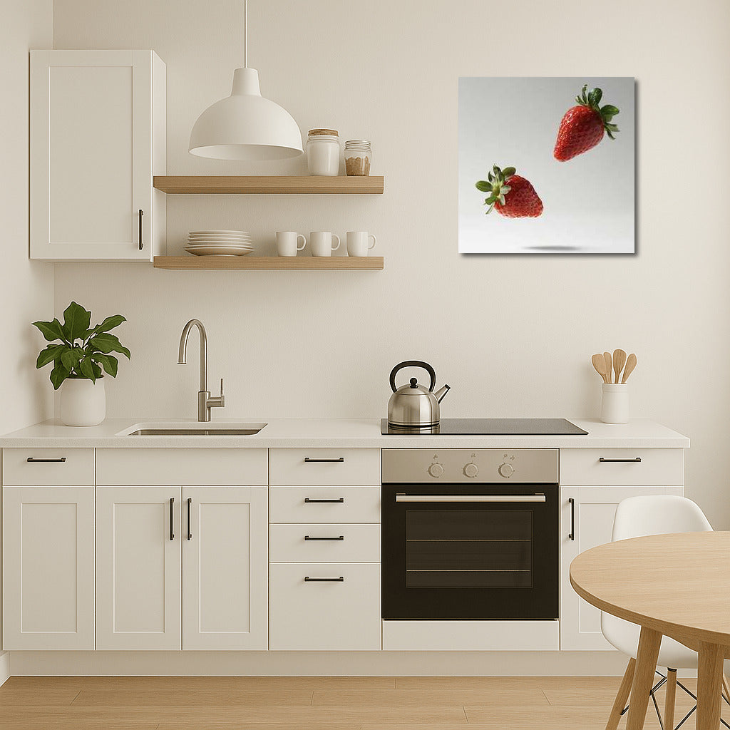 Dance of Fresh Strawberries: Berry Charm for the Interior