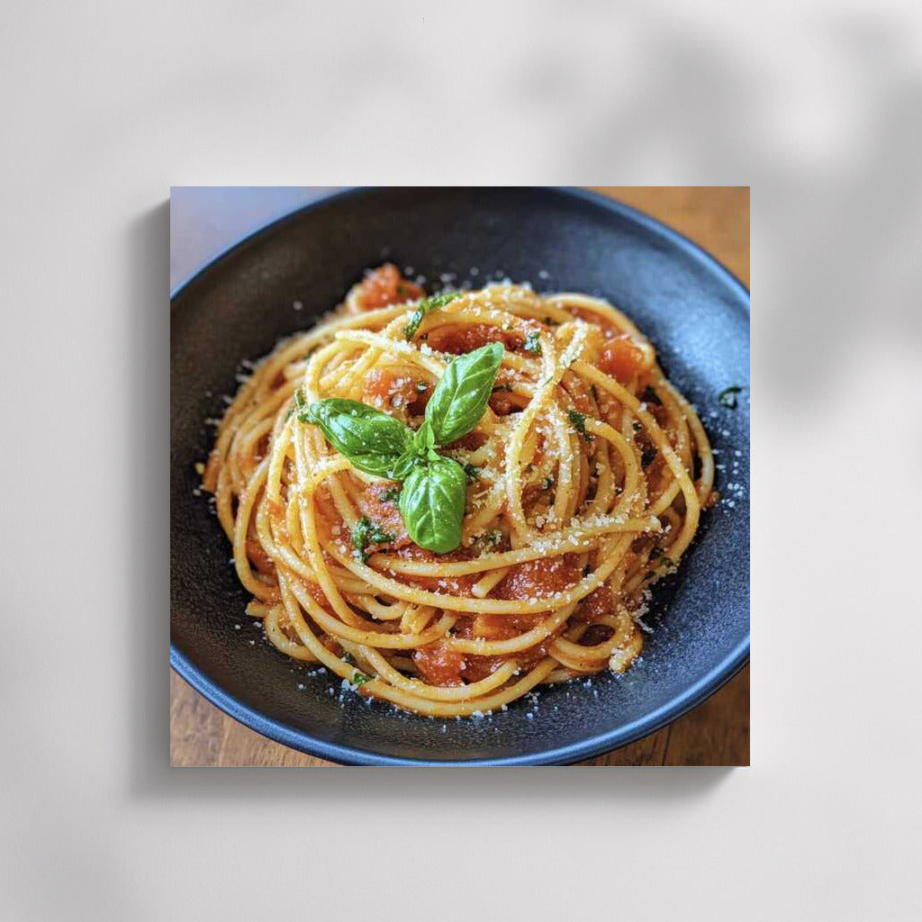 Tomato Symphony Spaghetti: Italian Gastronomic Magic