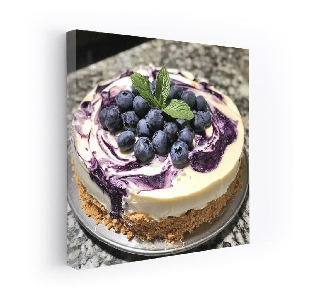 Creamy Blueberry Cheesecake: Tasty Perfection