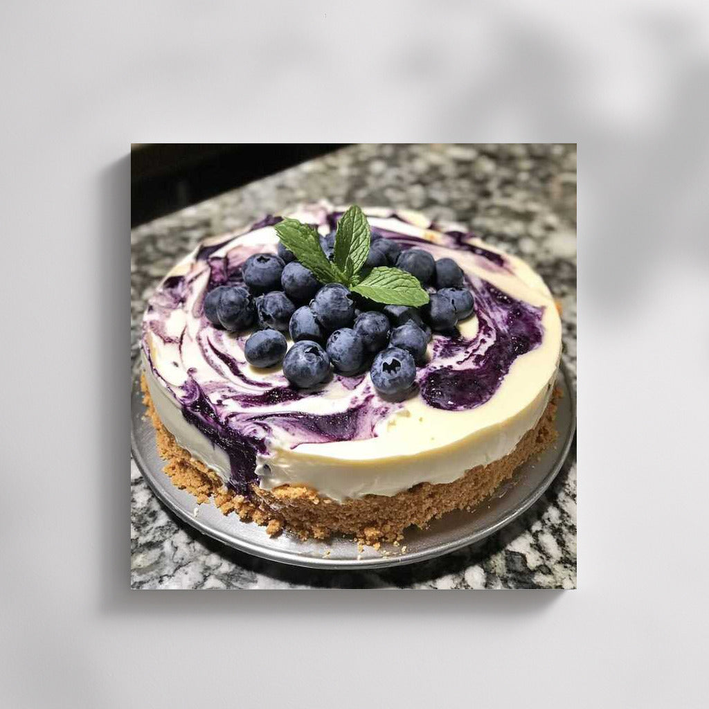 Creamy Blueberry Cheesecake: Tasty Perfection