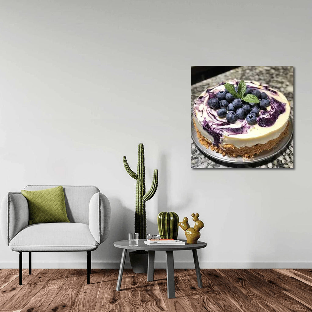 Creamy Blueberry Cheesecake: Tasty Perfection