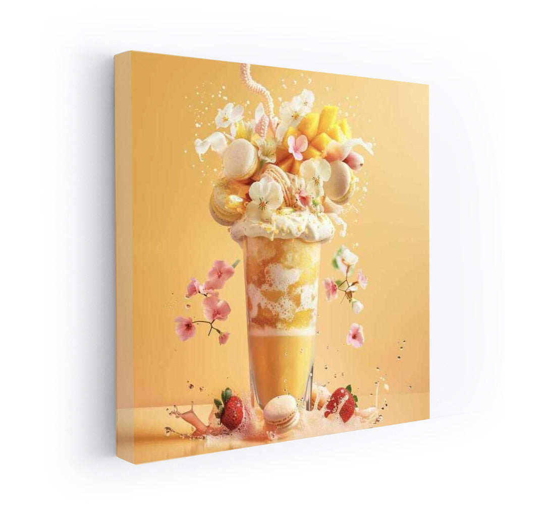 Citrus Fireworks: Orange Cocktail and Sweet Treats