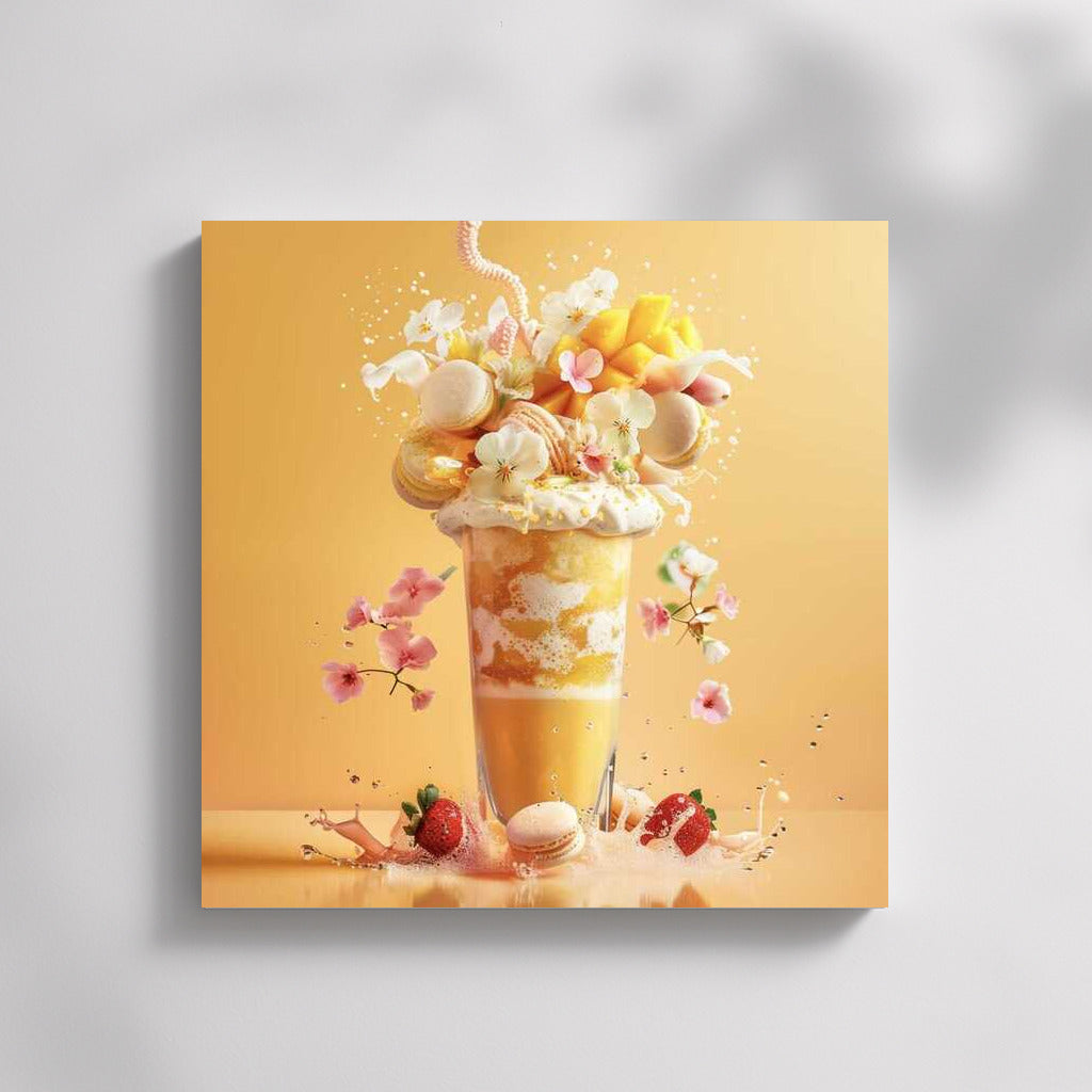 Citrus Fireworks: Orange Cocktail and Sweet Treats